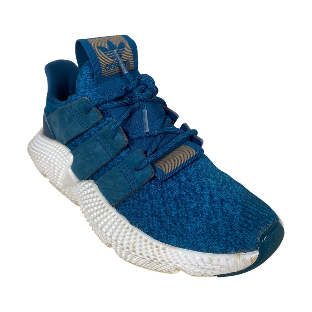 Adidas Originals‎ Prophere Teal Blue White Knit Chunky Sneakers Womens Size 7